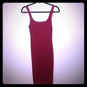 Red Body-con Dress